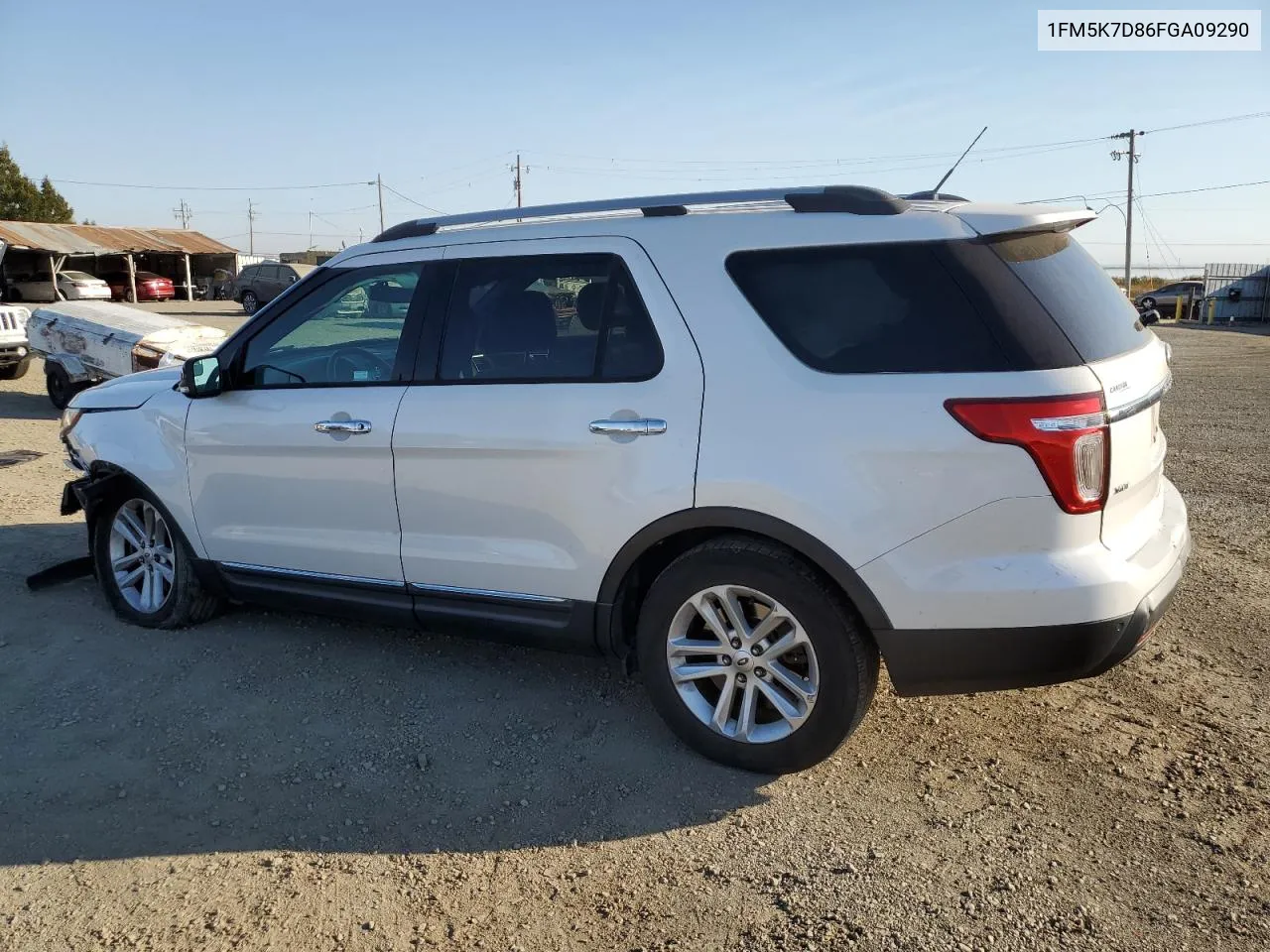 2015 Ford Explorer Xlt VIN: 1FM5K7D86FGA09290 Lot: 74023284