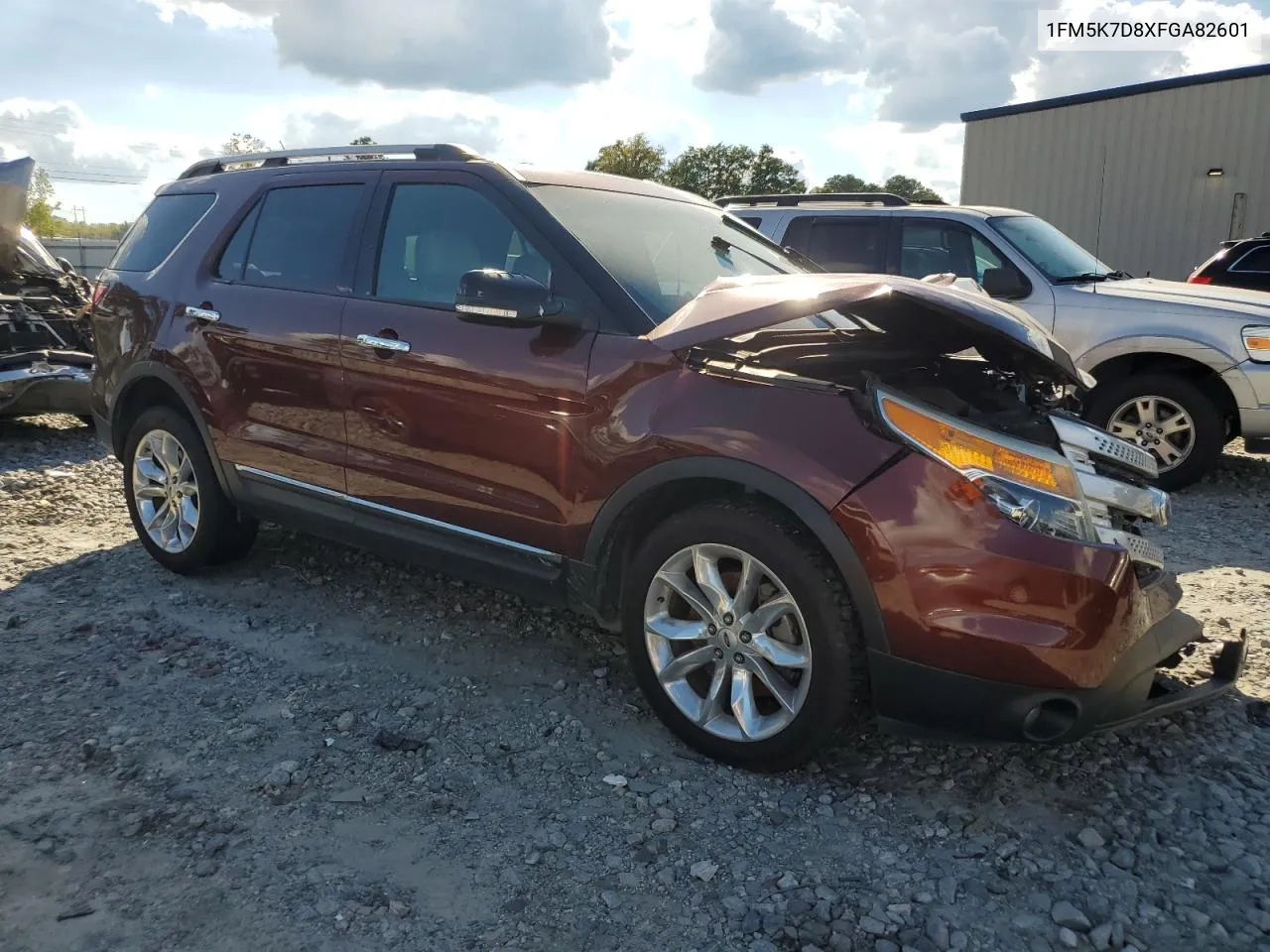 2015 Ford Explorer Xlt VIN: 1FM5K7D8XFGA82601 Lot: 74072814