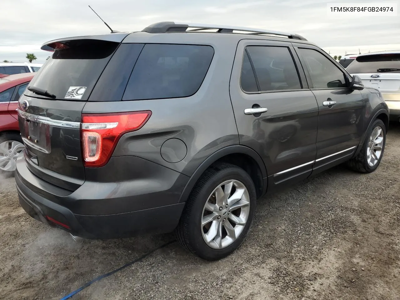 2015 Ford Explorer Limited VIN: 1FM5K8F84FGB24974 Lot: 74355604