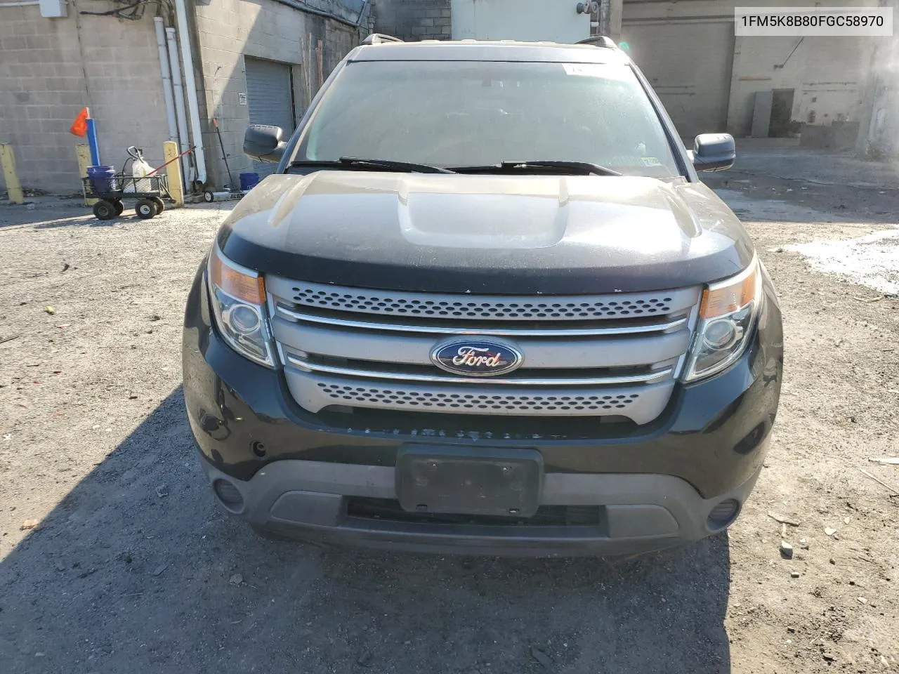 2015 Ford Explorer VIN: 1FM5K8B80FGC58970 Lot: 74551194