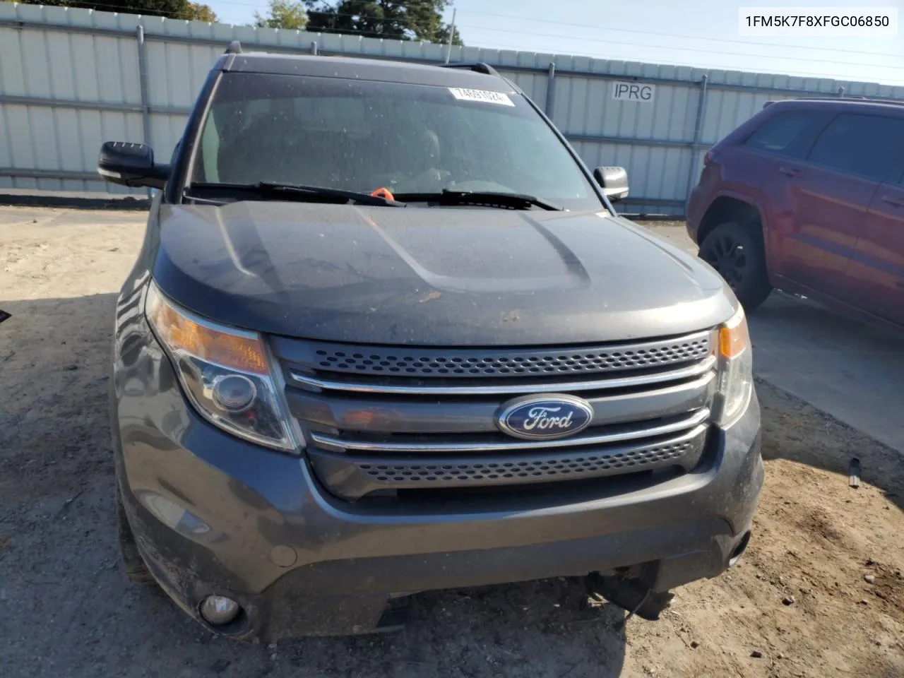 2015 Ford Explorer Limited VIN: 1FM5K7F8XFGC06850 Lot: 74691024