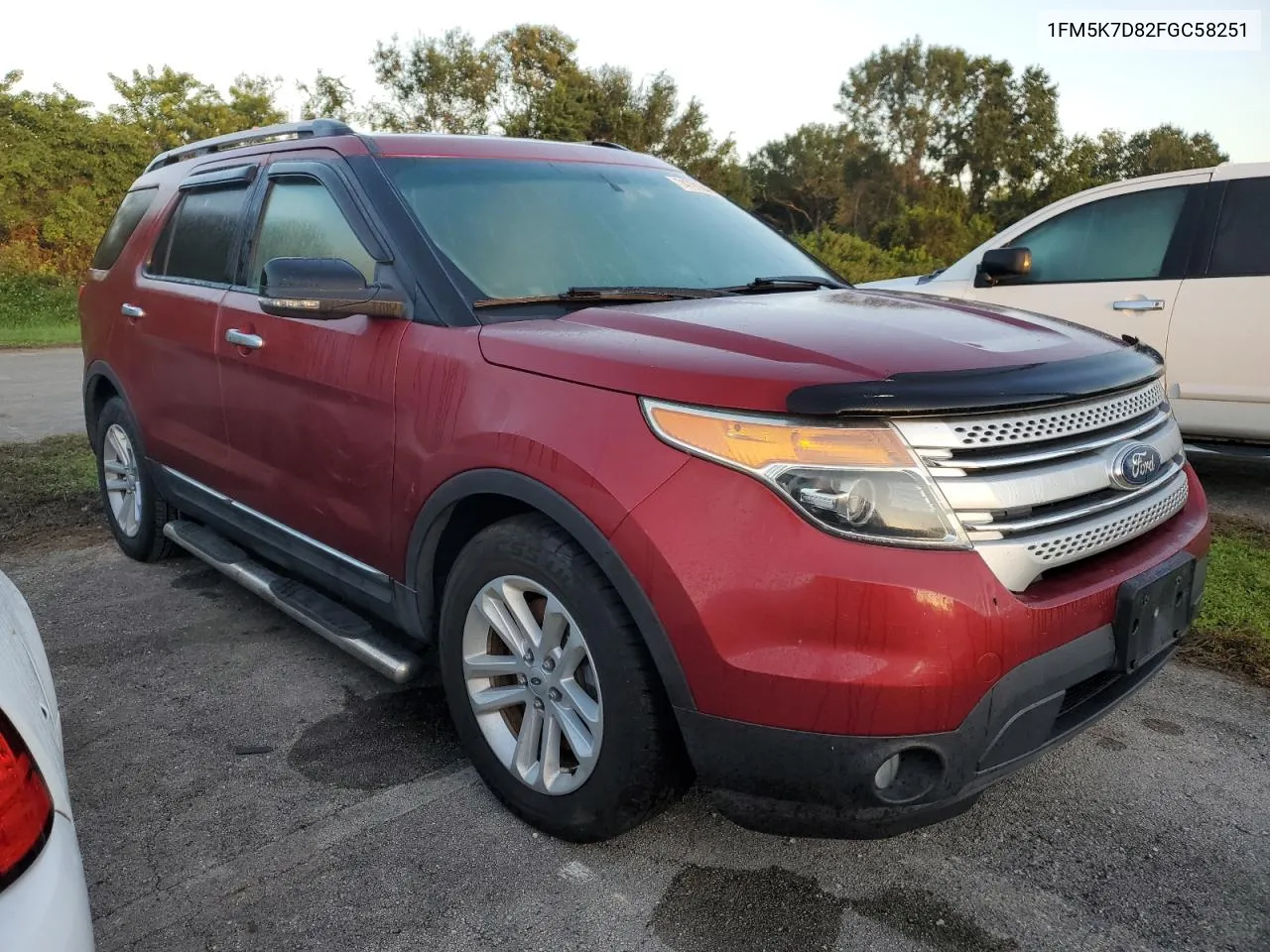 2015 Ford Explorer Xlt VIN: 1FM5K7D82FGC58251 Lot: 74791644