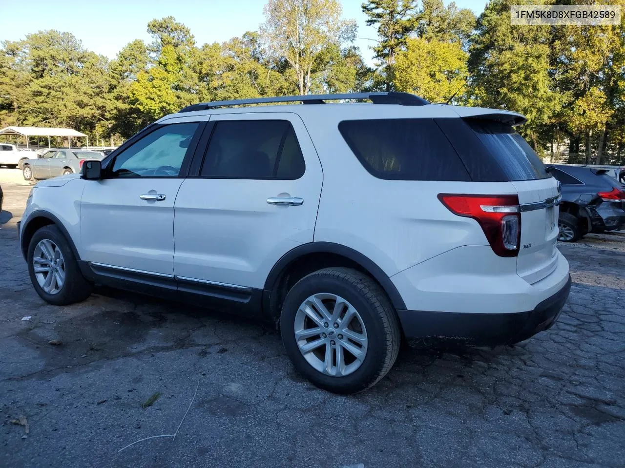 1FM5K8D8XFGB42589 2015 Ford Explorer Xlt