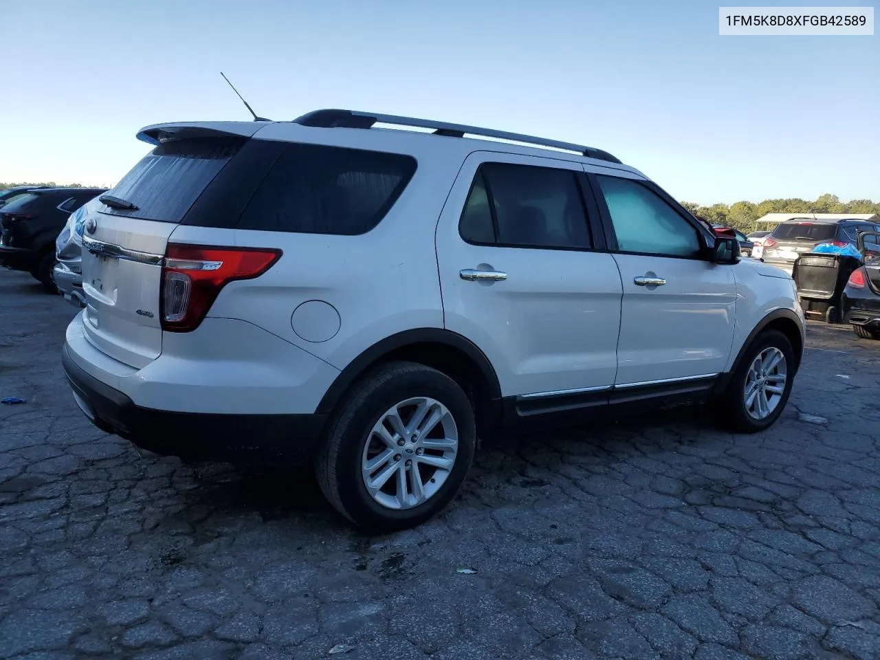 1FM5K8D8XFGB42589 2015 Ford Explorer Xlt