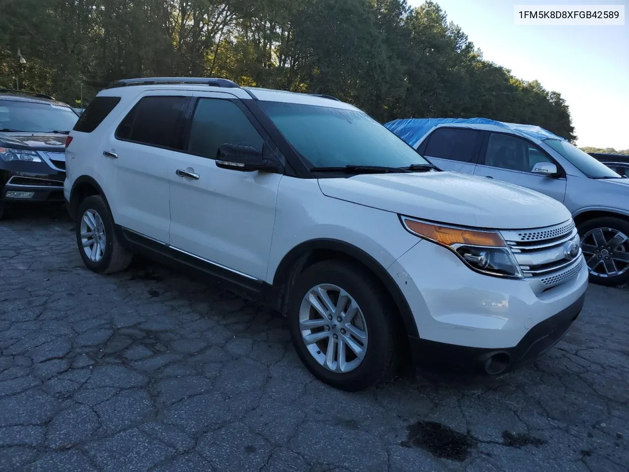 1FM5K8D8XFGB42589 2015 Ford Explorer Xlt