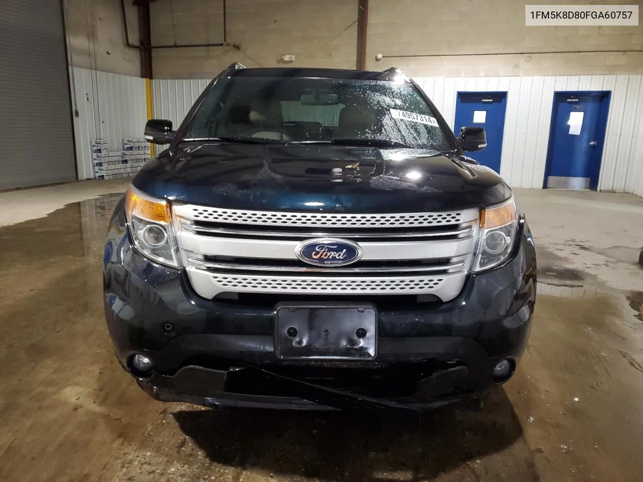 2015 Ford Explorer Xlt VIN: 1FM5K8D80FGA60757 Lot: 74957314