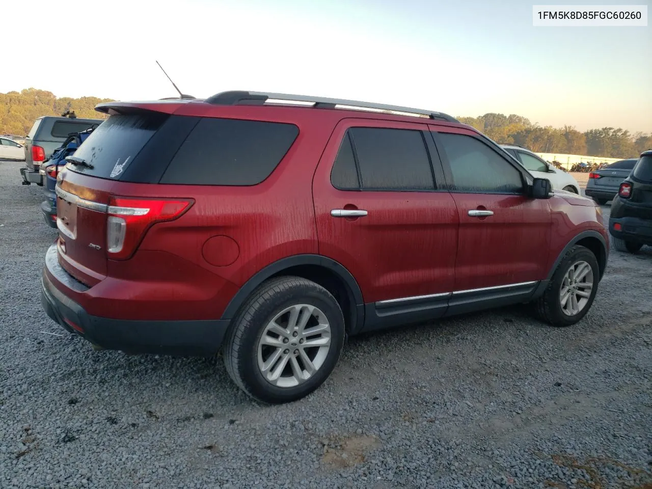 2015 Ford Explorer Xlt VIN: 1FM5K8D85FGC60260 Lot: 74958184