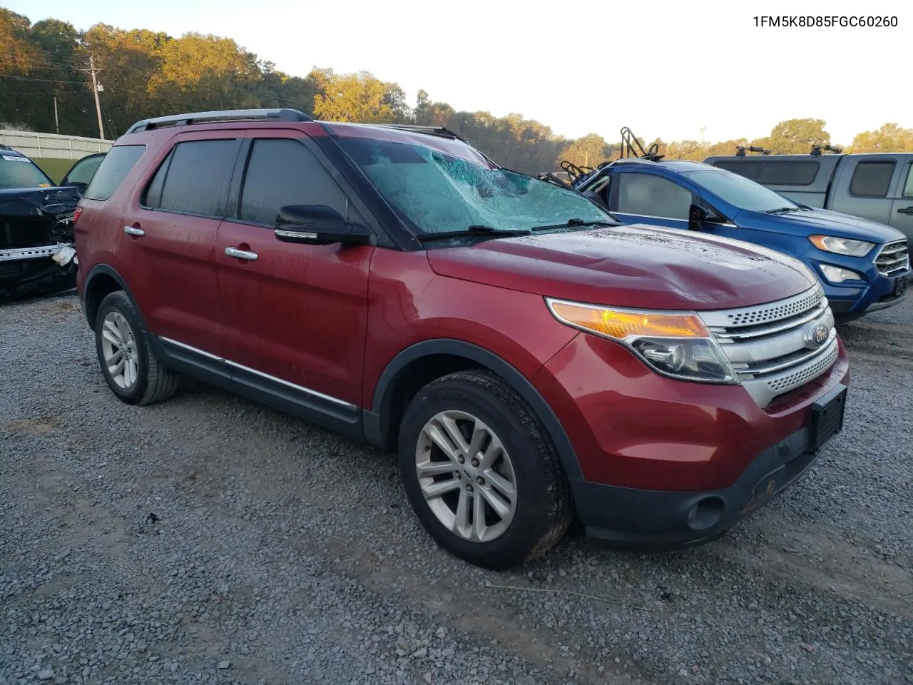 2015 Ford Explorer Xlt VIN: 1FM5K8D85FGC60260 Lot: 74958184