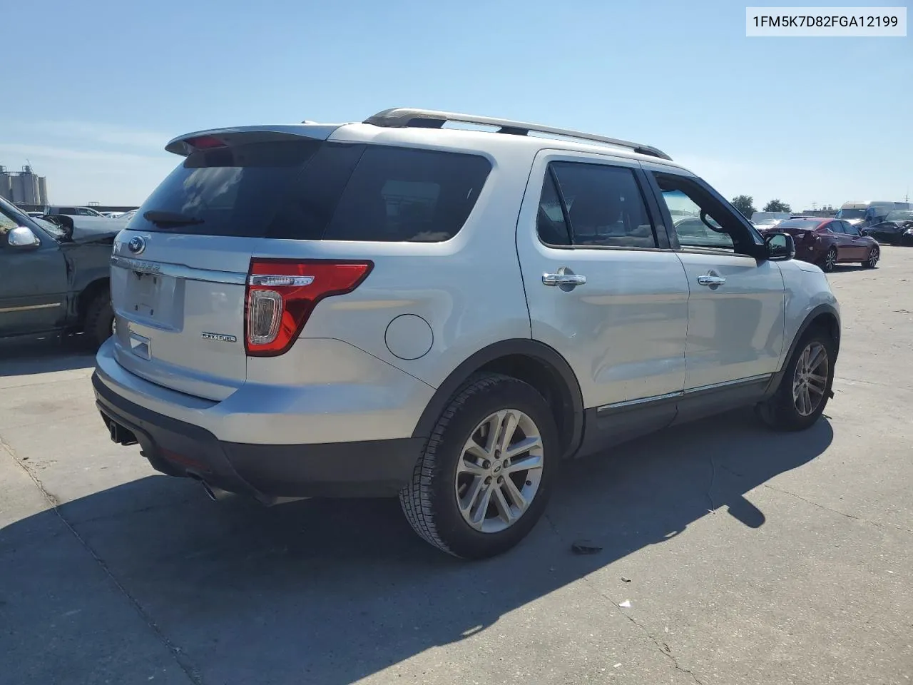 2015 Ford Explorer Xlt VIN: 1FM5K7D82FGA12199 Lot: 75089084