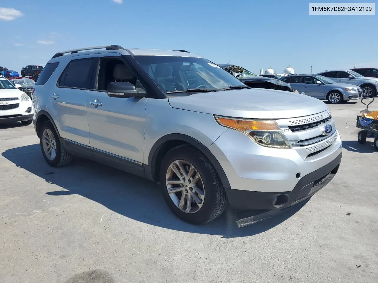 2015 Ford Explorer Xlt VIN: 1FM5K7D82FGA12199 Lot: 75089084