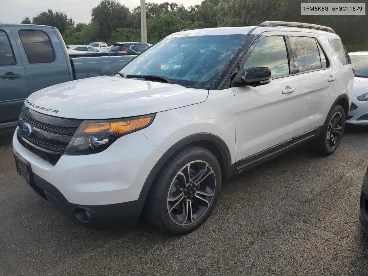 2015 Ford Explorer Sport VIN: 1FM5K8GT6FGC11679 Lot: 75091314