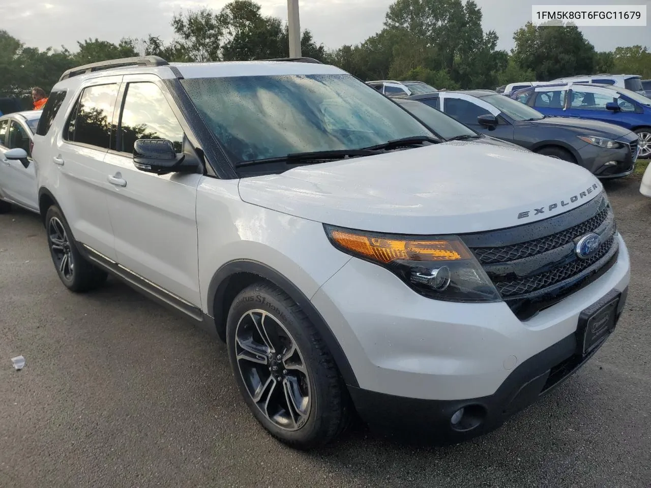 2015 Ford Explorer Sport VIN: 1FM5K8GT6FGC11679 Lot: 75091314