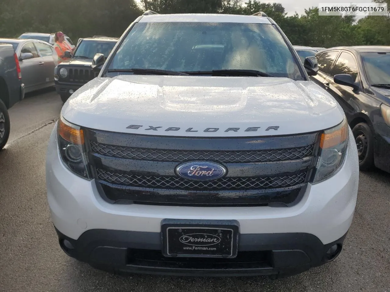 2015 Ford Explorer Sport VIN: 1FM5K8GT6FGC11679 Lot: 75091314