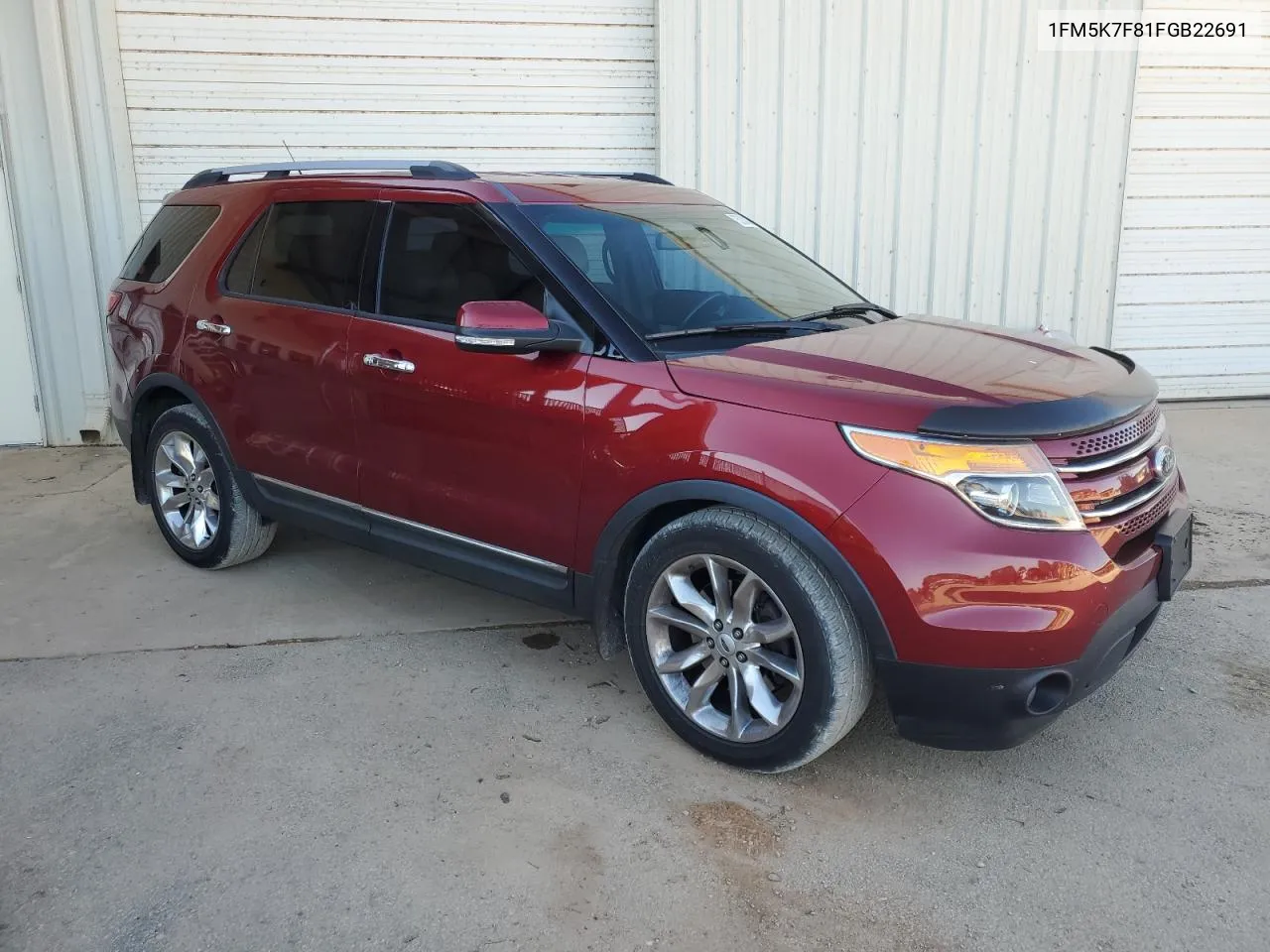 2015 Ford Explorer Limited VIN: 1FM5K7F81FGB22691 Lot: 75200804