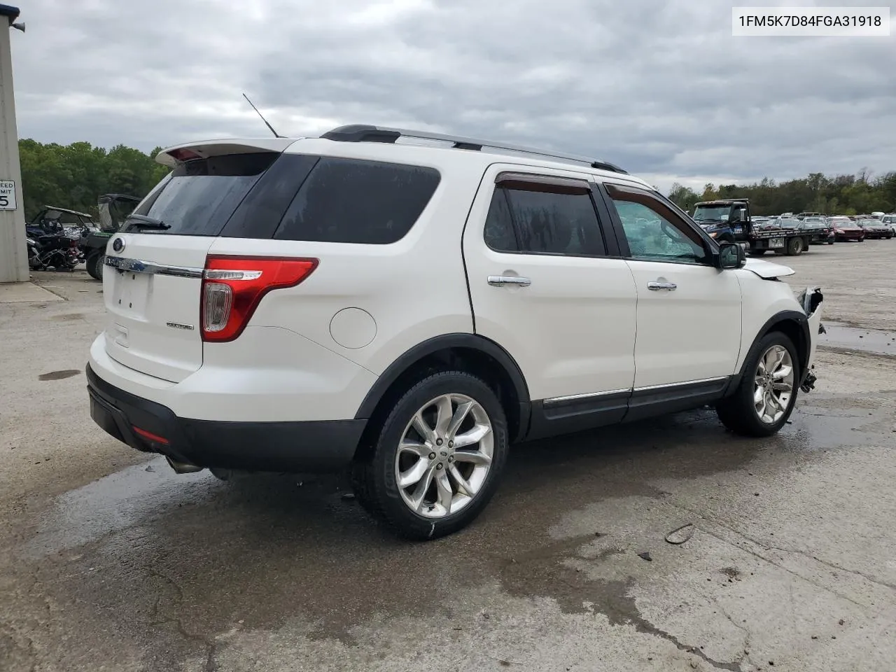 2015 Ford Explorer Xlt VIN: 1FM5K7D84FGA31918 Lot: 75206634