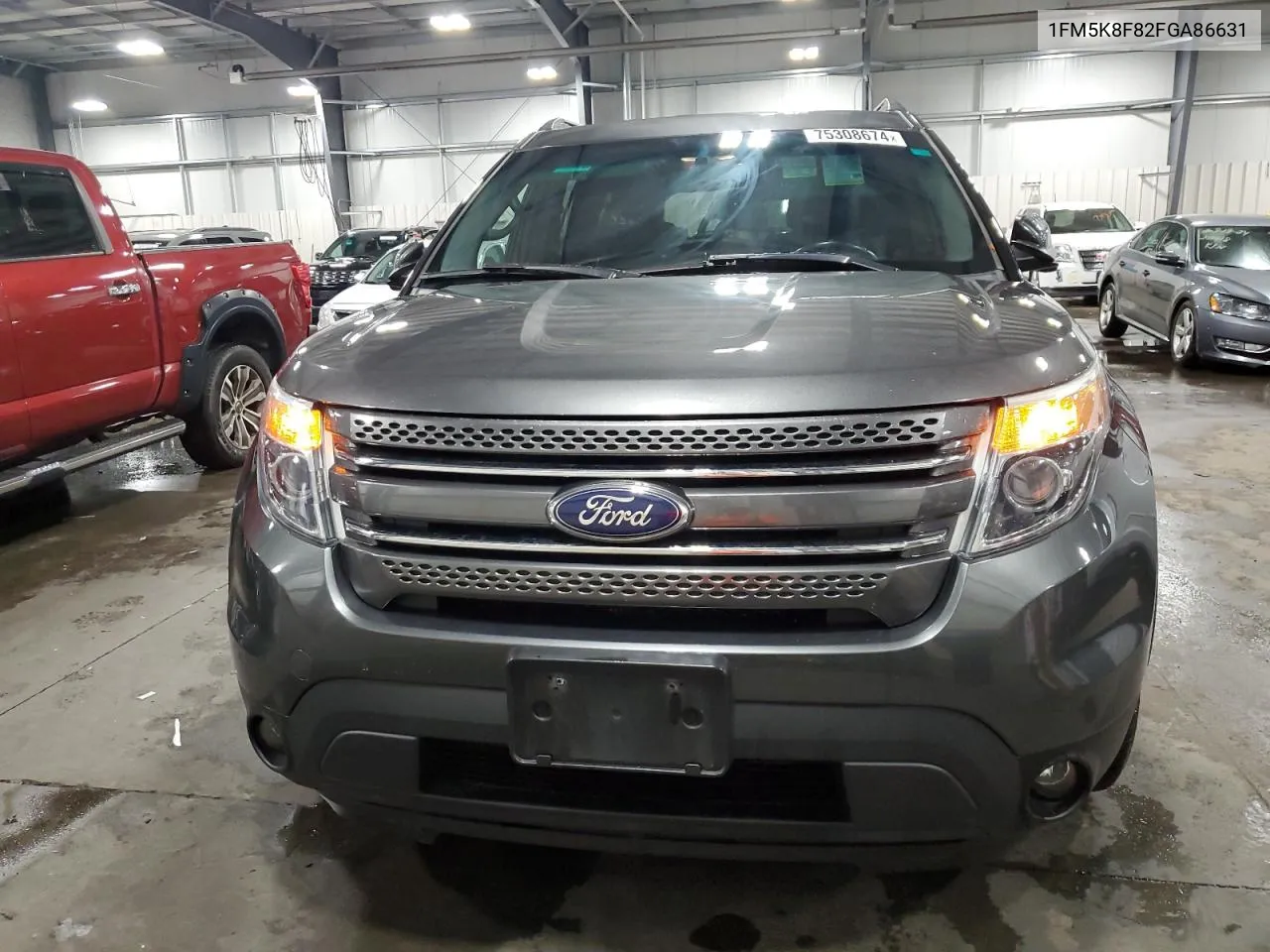 2015 Ford Explorer Limited VIN: 1FM5K8F82FGA86631 Lot: 75308674