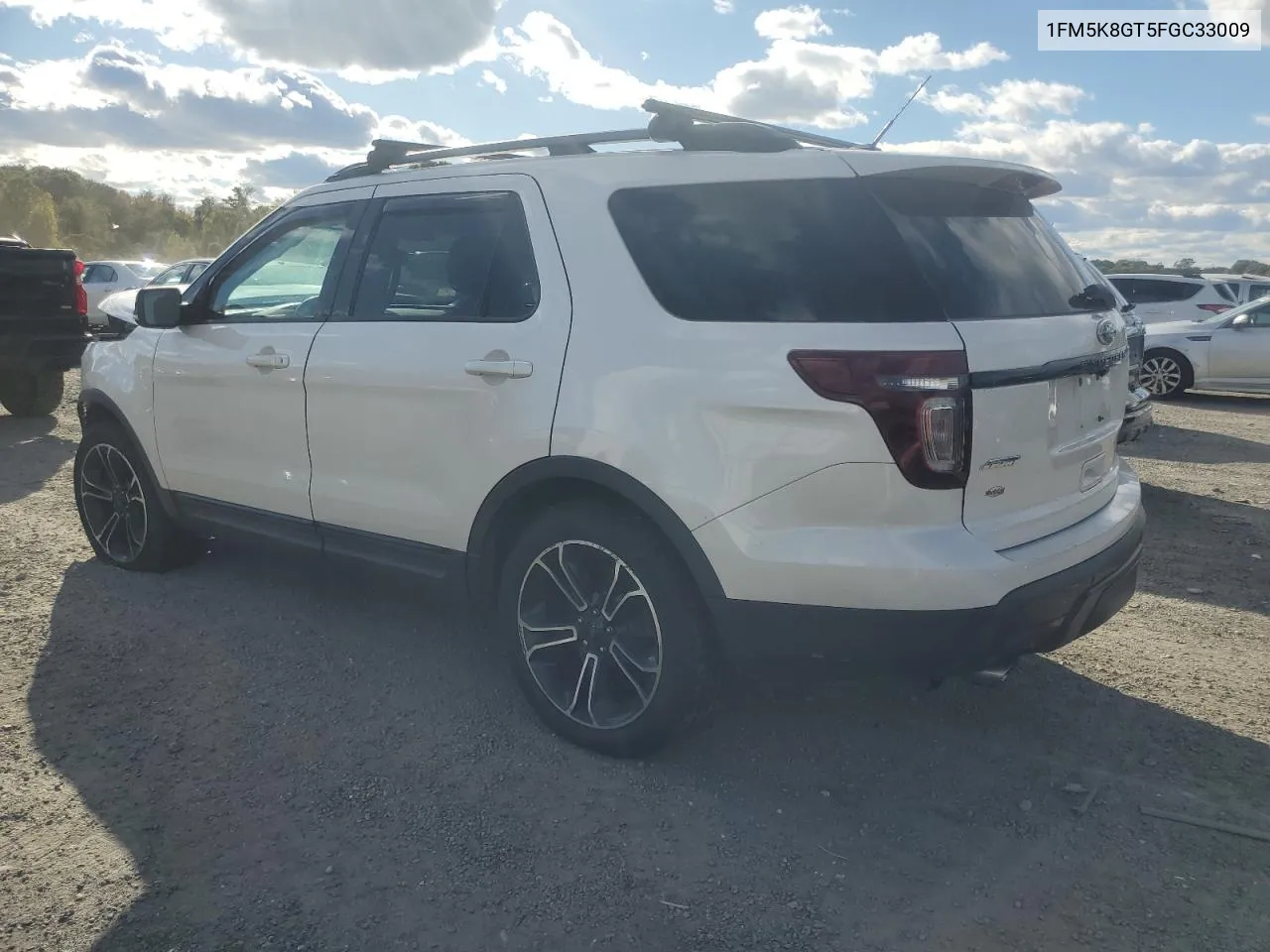 2015 Ford Explorer Sport VIN: 1FM5K8GT5FGC33009 Lot: 75462724