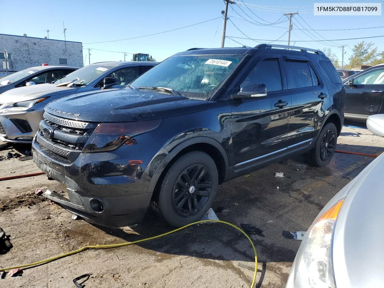 2015 Ford Explorer Xlt VIN: 1FM5K7D88FGB17099 Lot: 75610144