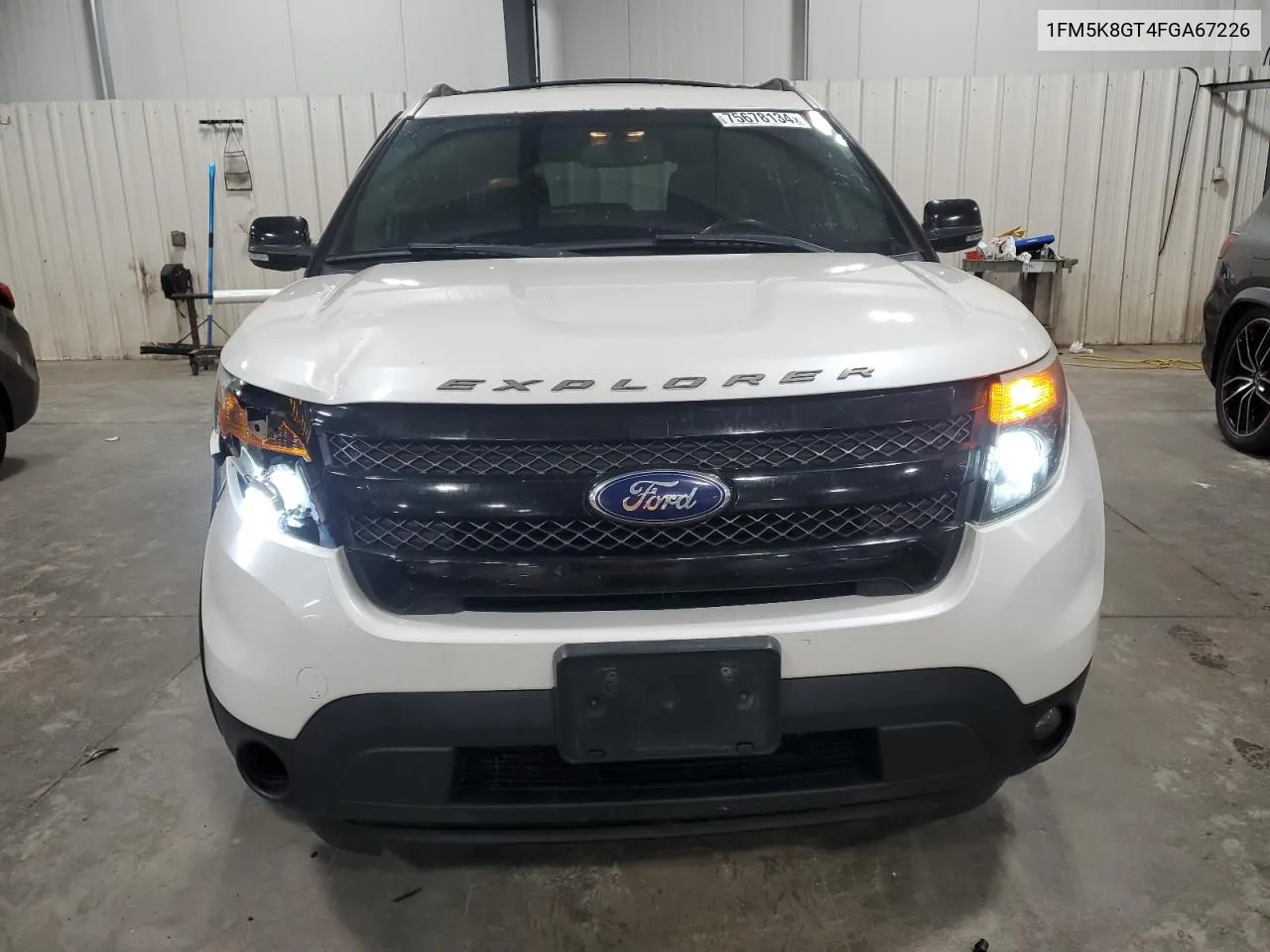 2015 Ford Explorer Sport VIN: 1FM5K8GT4FGA67226 Lot: 75678134