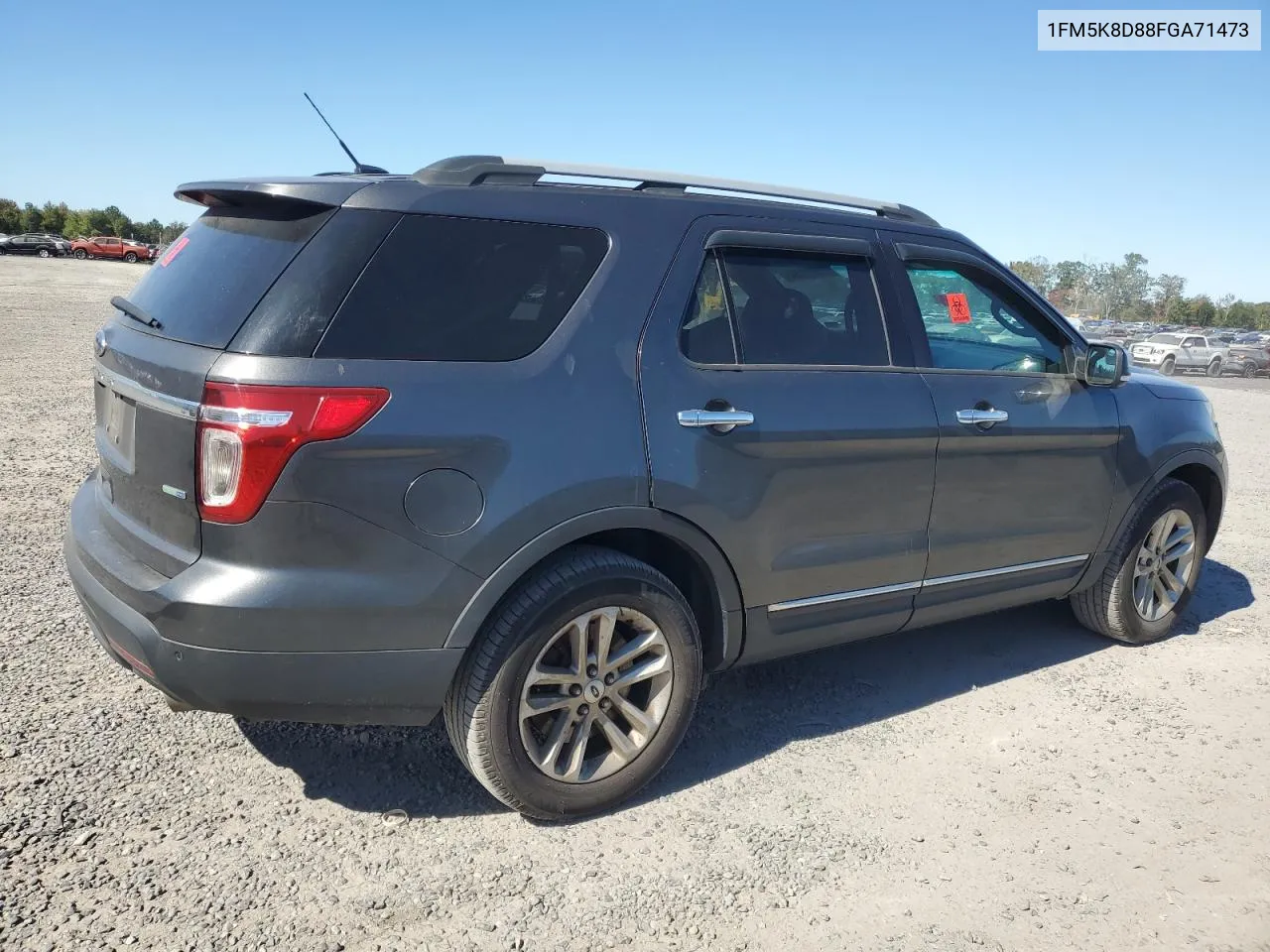 2015 Ford Explorer Xlt VIN: 1FM5K8D88FGA71473 Lot: 75691384