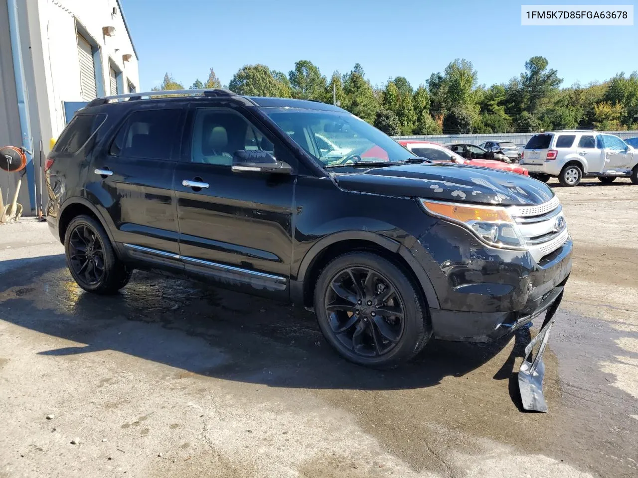 2015 Ford Explorer Xlt VIN: 1FM5K7D85FGA63678 Lot: 75840334