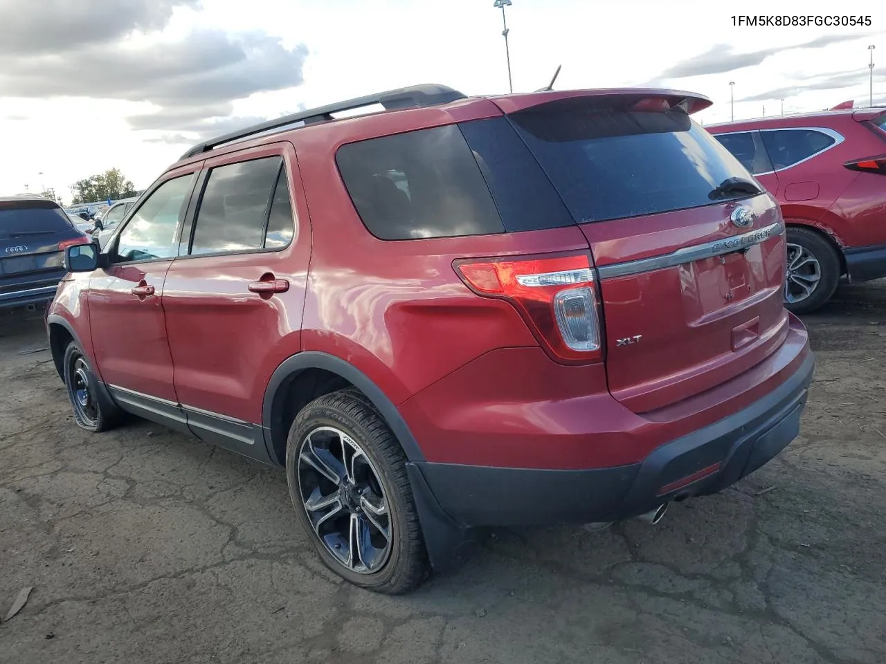 2015 Ford Explorer Xlt VIN: 1FM5K8D83FGC30545 Lot: 75846444