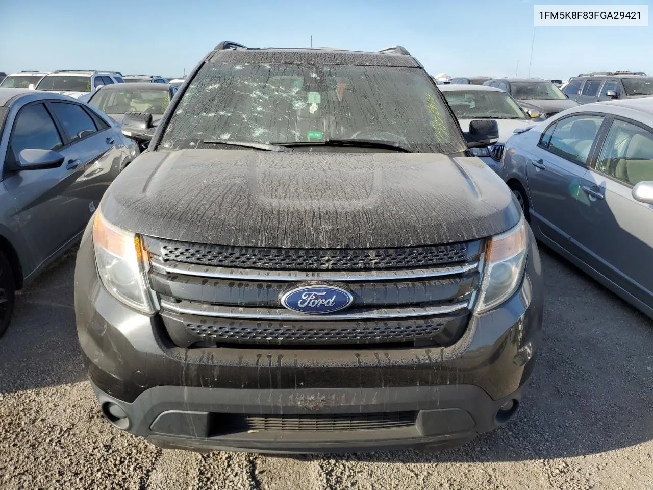 2015 Ford Explorer Limited VIN: 1FM5K8F83FGA29421 Lot: 75852904