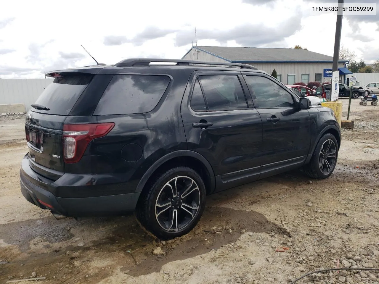 2015 Ford Explorer Sport VIN: 1FM5K8GT5FGC59299 Lot: 75908624