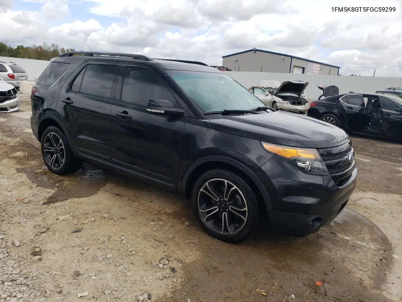 2015 Ford Explorer Sport VIN: 1FM5K8GT5FGC59299 Lot: 75908624