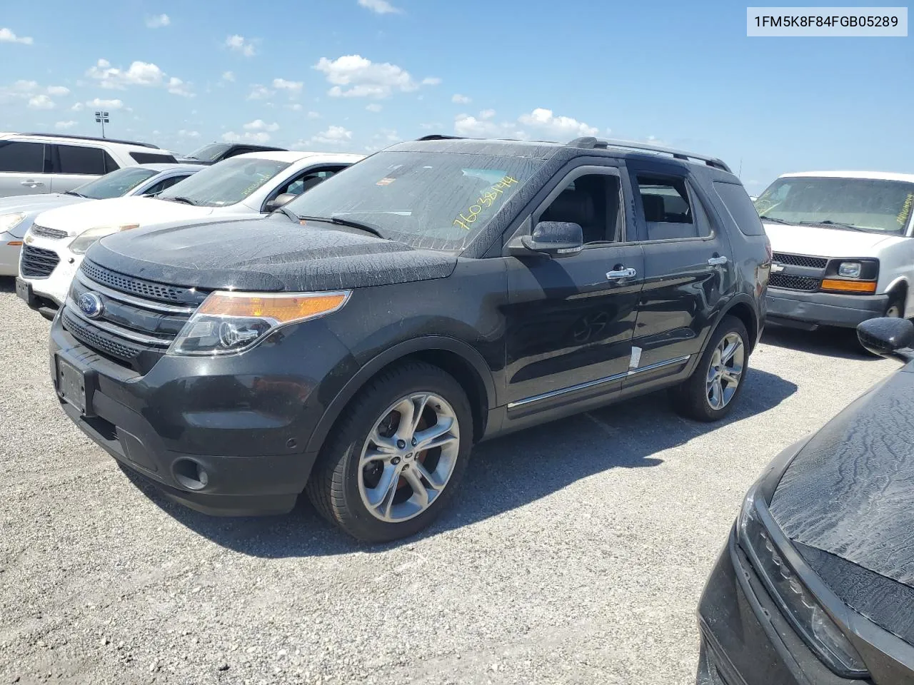 2015 Ford Explorer Limited VIN: 1FM5K8F84FGB05289 Lot: 76038144