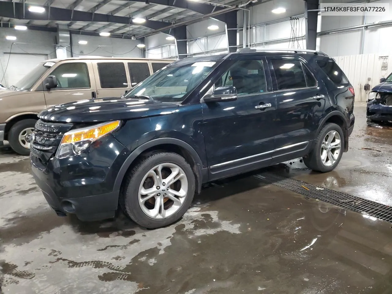 2015 Ford Explorer Limited VIN: 1FM5K8F83FGA77226 Lot: 76074344