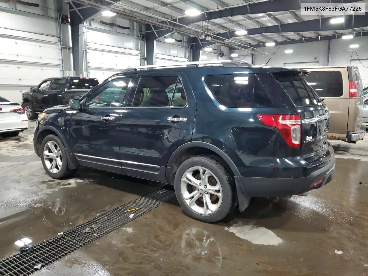 2015 Ford Explorer Limited VIN: 1FM5K8F83FGA77226 Lot: 76074344