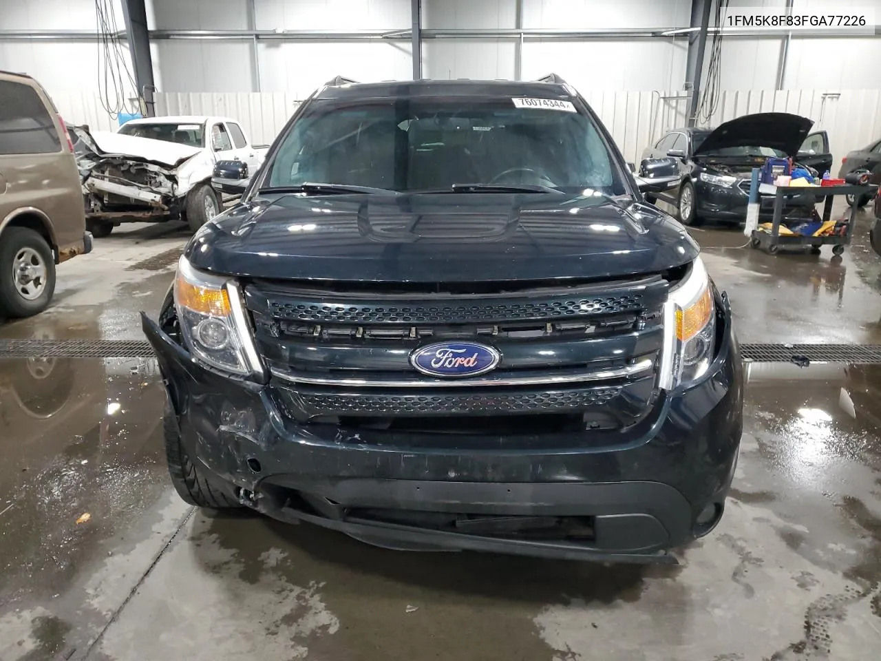 2015 Ford Explorer Limited VIN: 1FM5K8F83FGA77226 Lot: 76074344