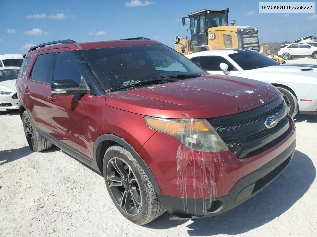 2015 Ford Explorer Sport VIN: 1FM5K8GT1FGA68222 Lot: 76173504