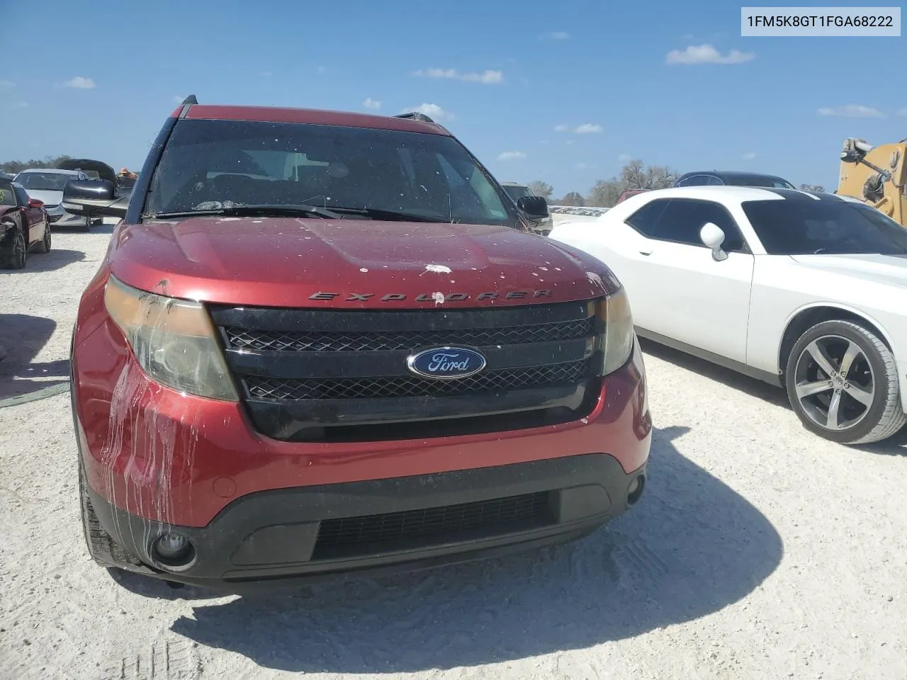 2015 Ford Explorer Sport VIN: 1FM5K8GT1FGA68222 Lot: 76173504