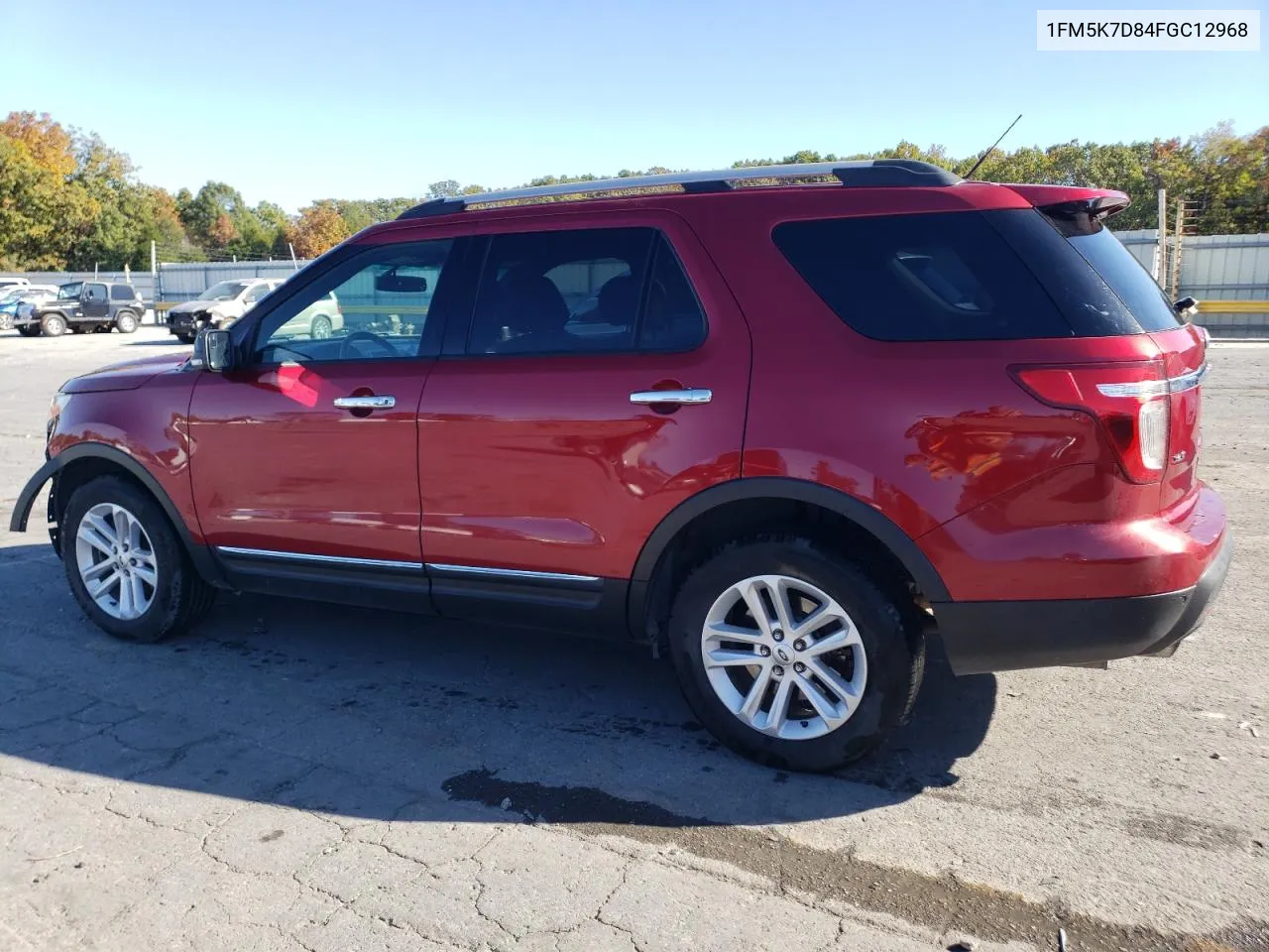 2015 Ford Explorer Xlt VIN: 1FM5K7D84FGC12968 Lot: 76272874