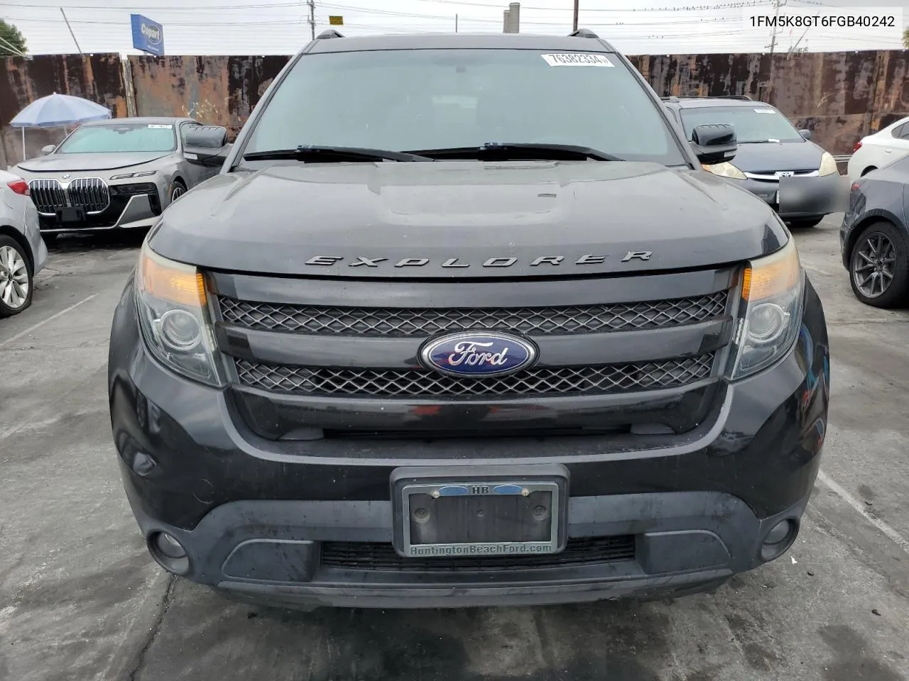 2015 Ford Explorer Sport VIN: 1FM5K8GT6FGB40242 Lot: 76382334