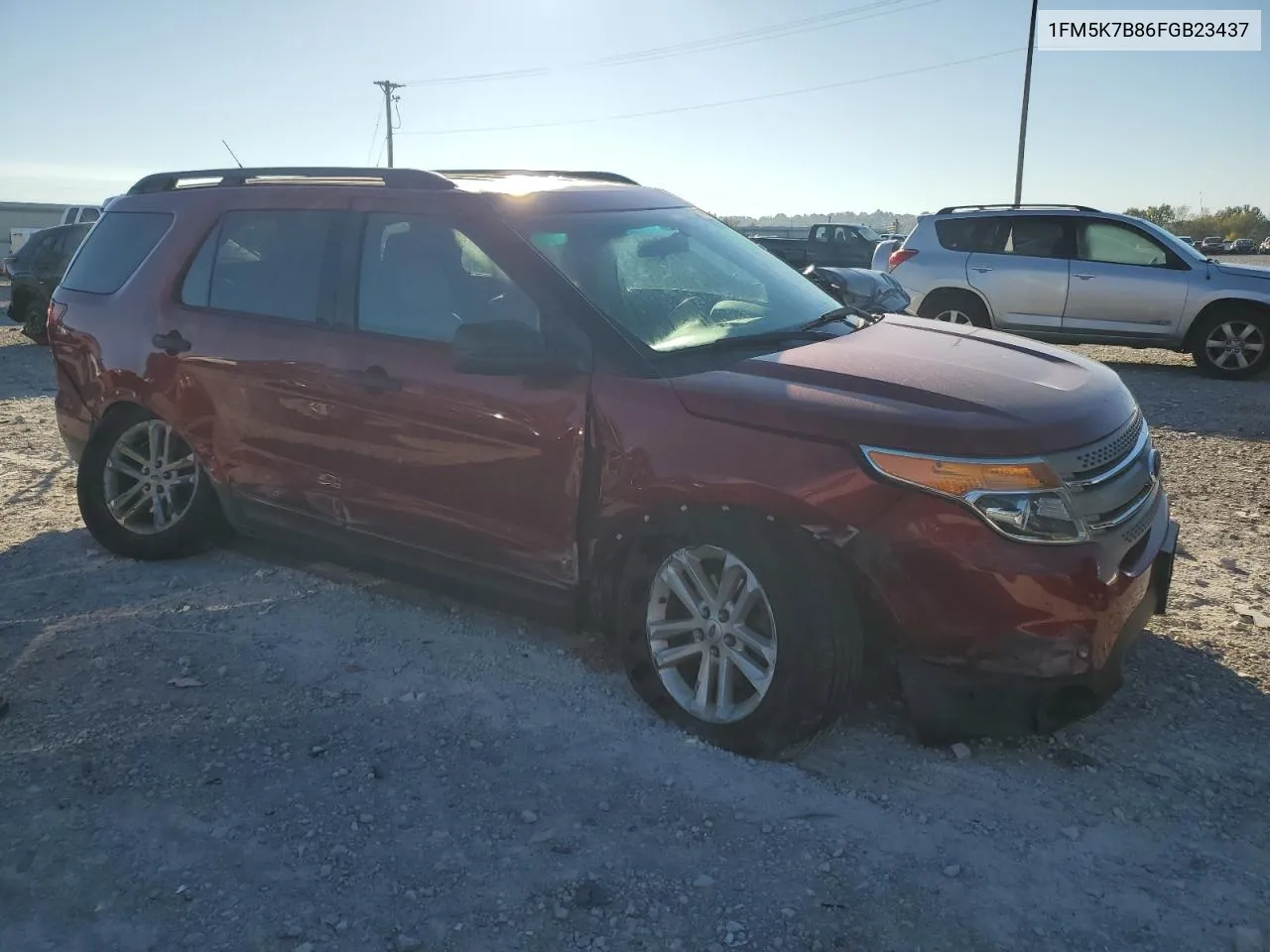 1FM5K7B86FGB23437 2015 Ford Explorer