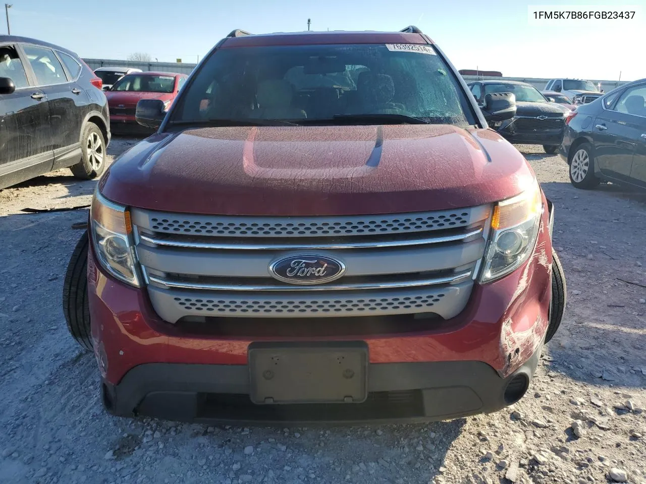 1FM5K7B86FGB23437 2015 Ford Explorer