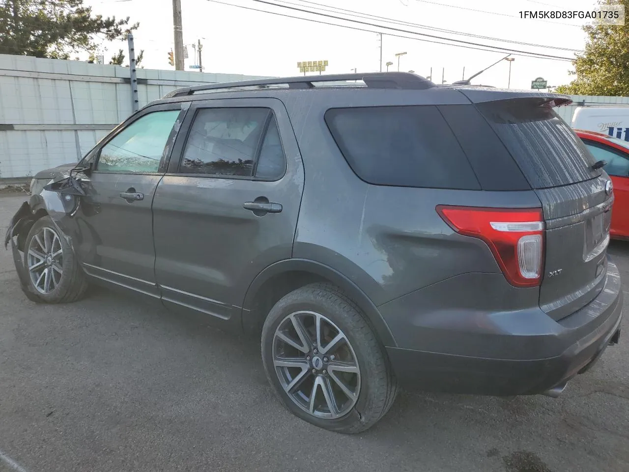 2015 Ford Explorer Xlt VIN: 1FM5K8D83FGA01735 Lot: 76489154