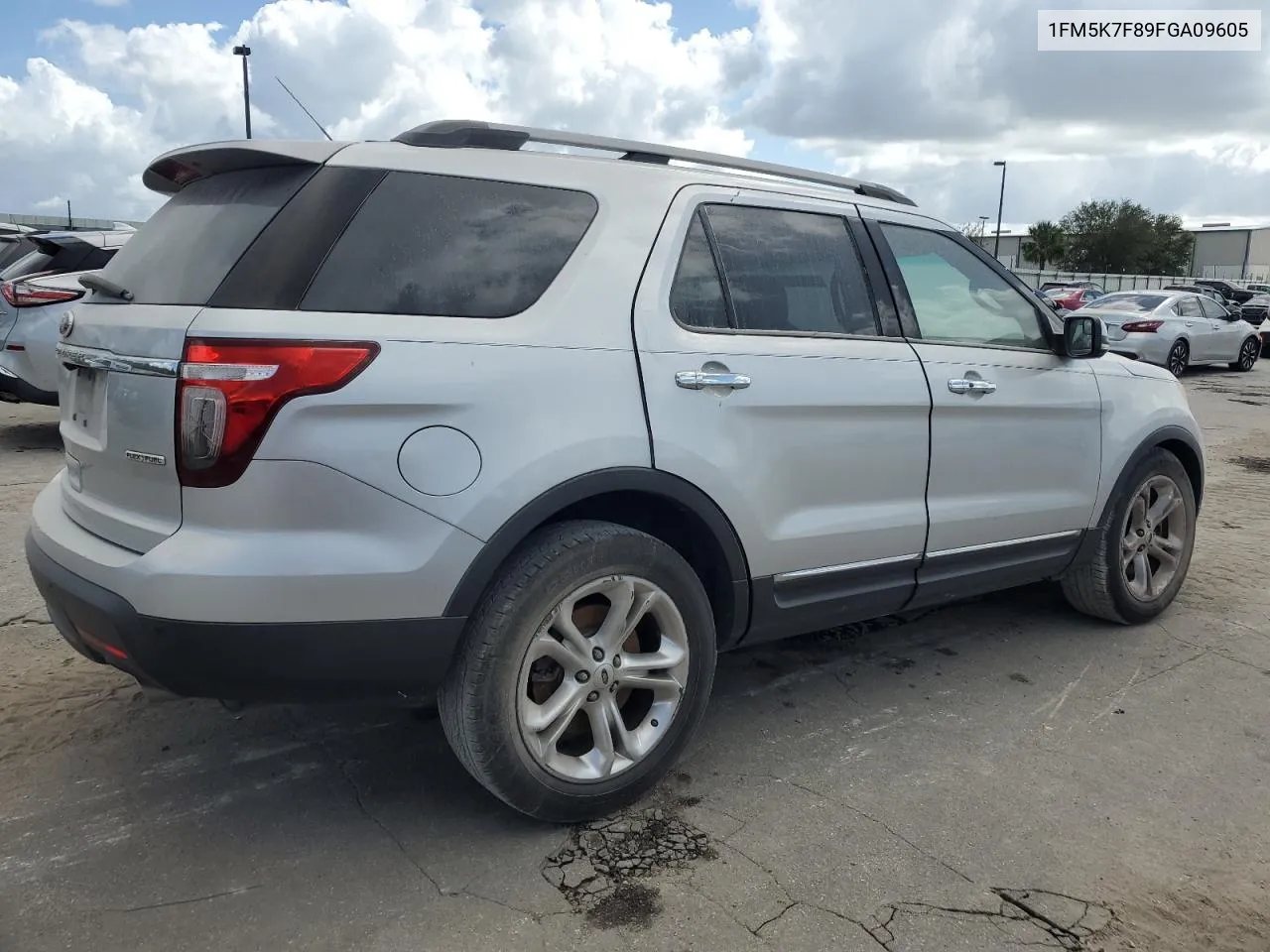 2015 Ford Explorer Limited VIN: 1FM5K7F89FGA09605 Lot: 76590864