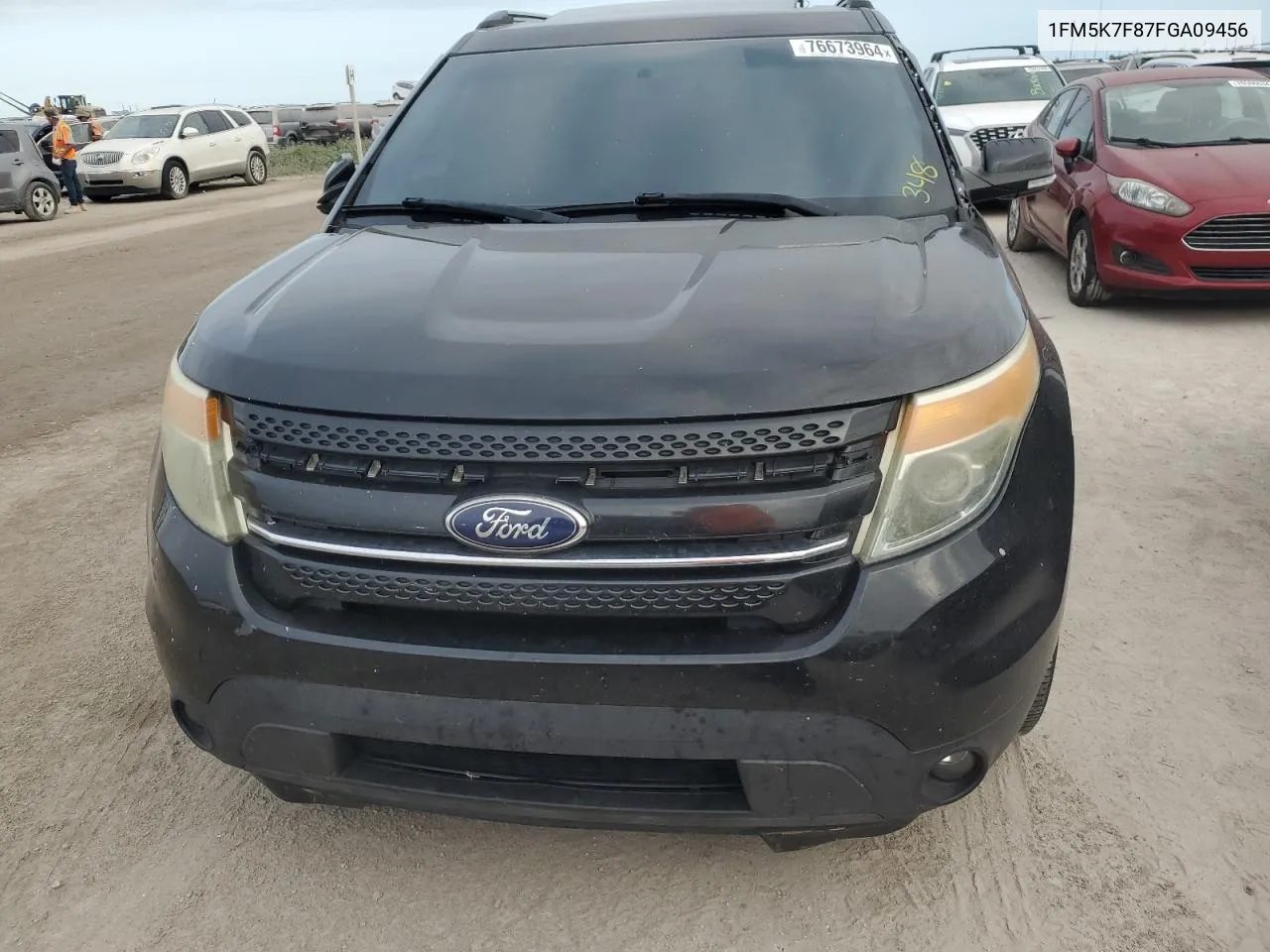 1FM5K7F87FGA09456 2015 Ford Explorer Limited