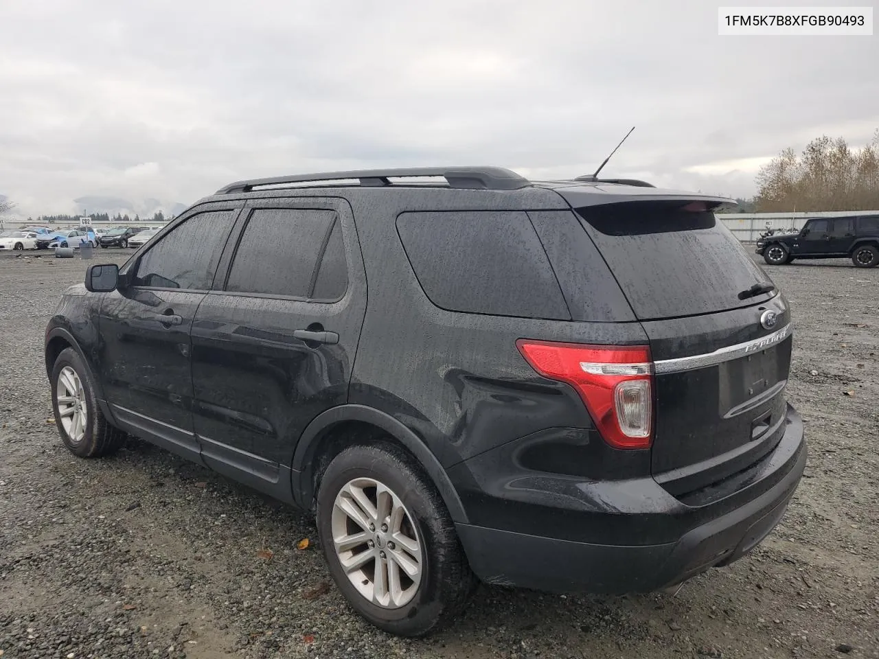 2015 Ford Explorer VIN: 1FM5K7B8XFGB90493 Lot: 76752554