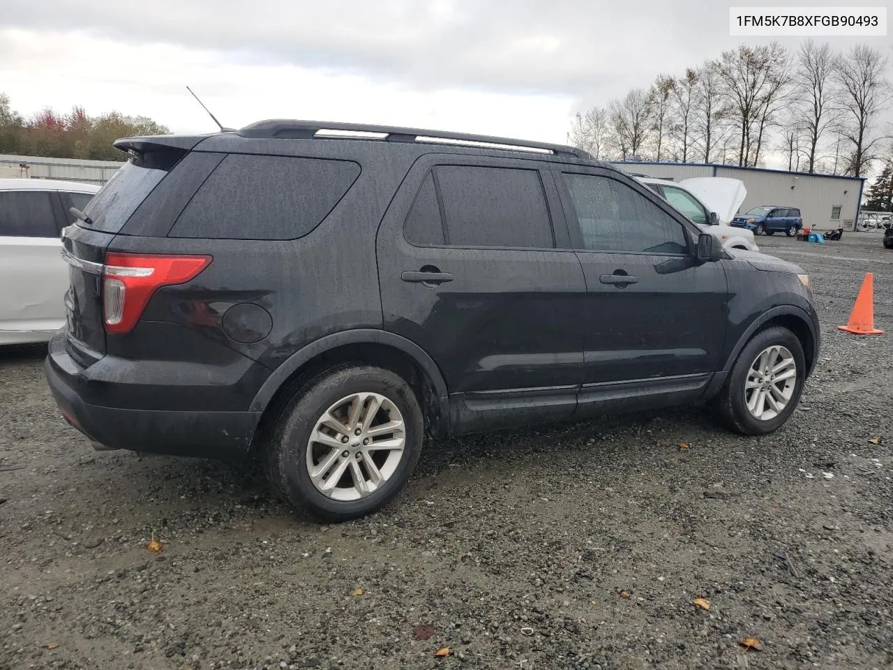 2015 Ford Explorer VIN: 1FM5K7B8XFGB90493 Lot: 76752554