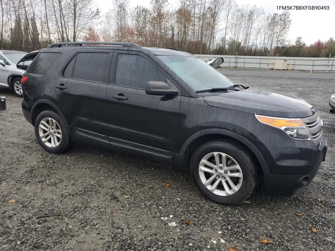 2015 Ford Explorer VIN: 1FM5K7B8XFGB90493 Lot: 76752554