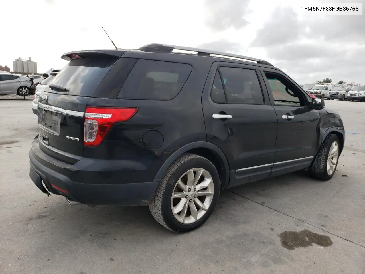 2015 Ford Explorer Limited VIN: 1FM5K7F83FGB36768 Lot: 76967004