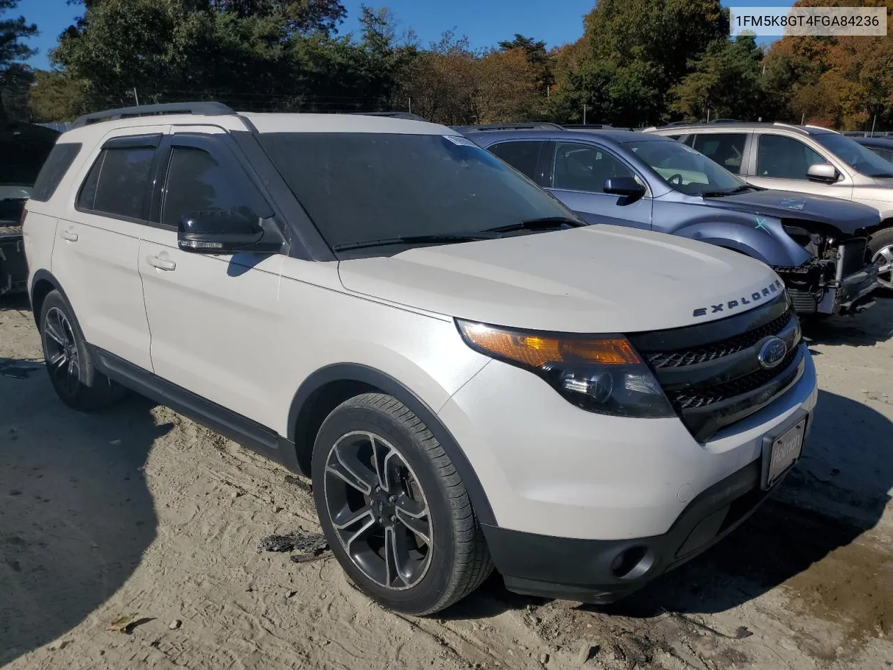 2015 Ford Explorer Sport VIN: 1FM5K8GT4FGA84236 Lot: 76990984