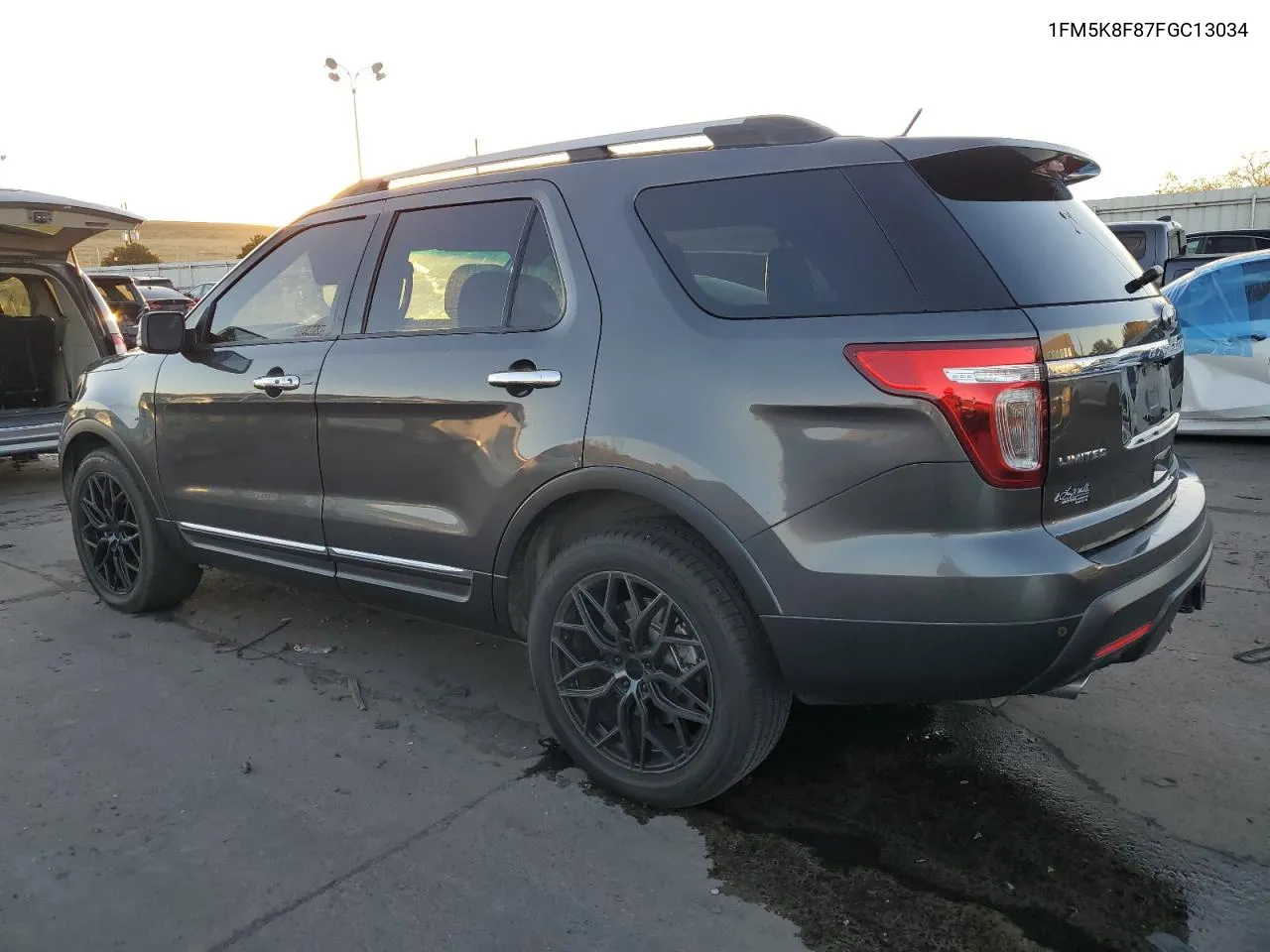 2015 Ford Explorer Limited VIN: 1FM5K8F87FGC13034 Lot: 77136664