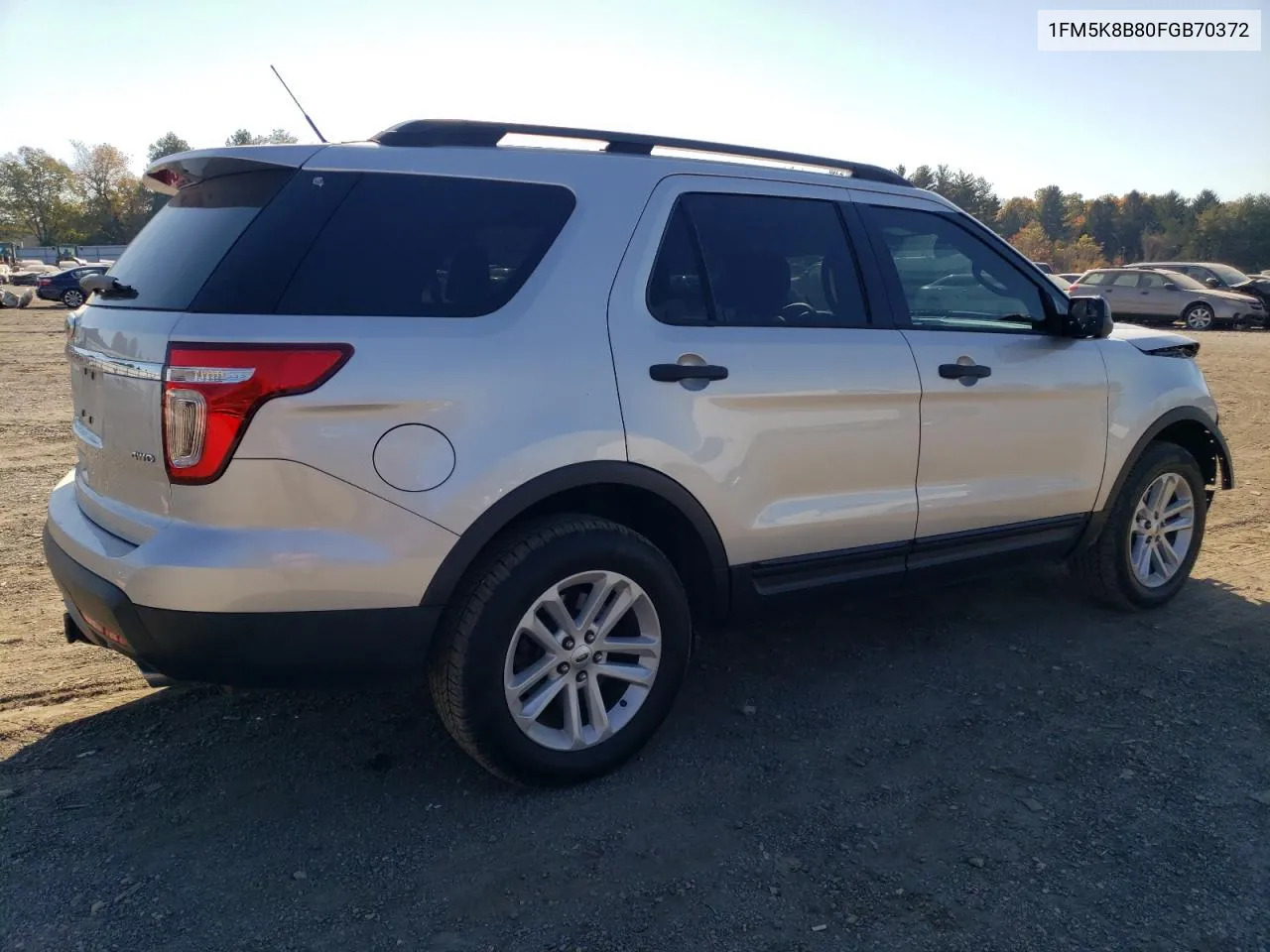 2015 Ford Explorer VIN: 1FM5K8B80FGB70372 Lot: 77226444