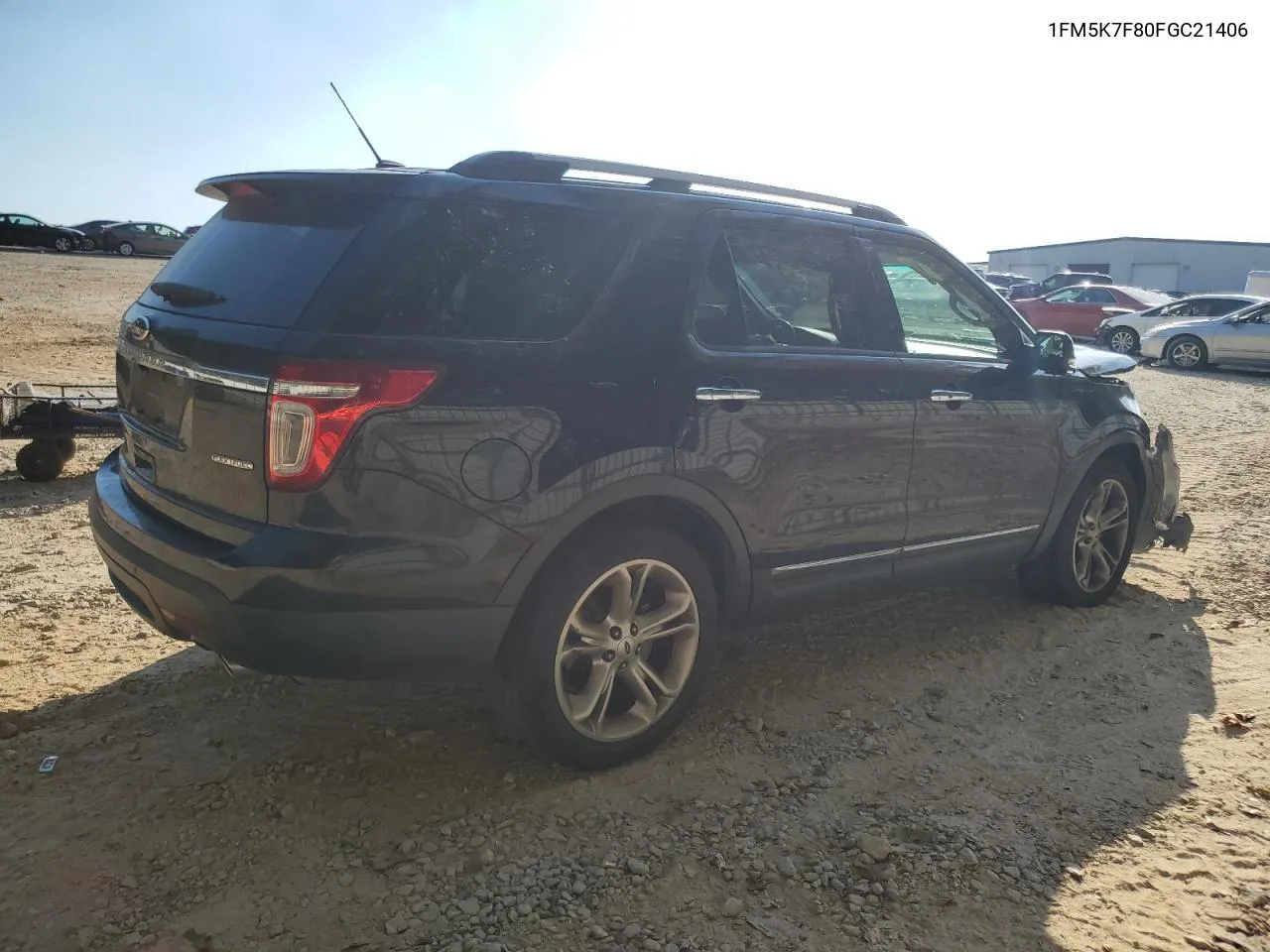 2015 Ford Explorer Limited VIN: 1FM5K7F80FGC21406 Lot: 77618594